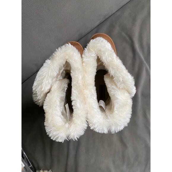 Makalu women's size 6 Gabrielle Chesnut textile/faux fur upper boots - Picture 7 of 9